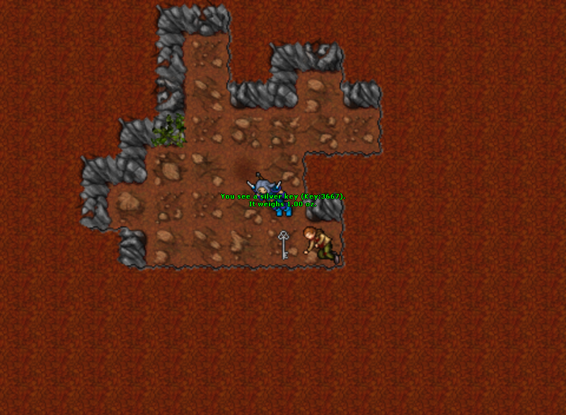 Foto da coleta: o texto do jogo identifica a Silver Key 3667 no compartimento inferior.